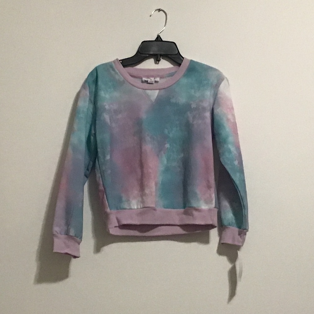 Comfy tie dye sweat shirt